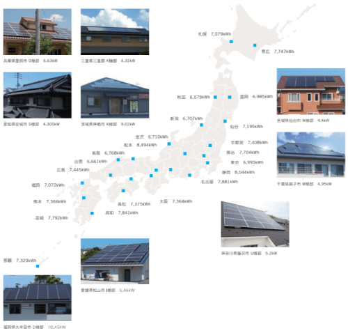 Qセルズ都道府県別発電シミュレーション